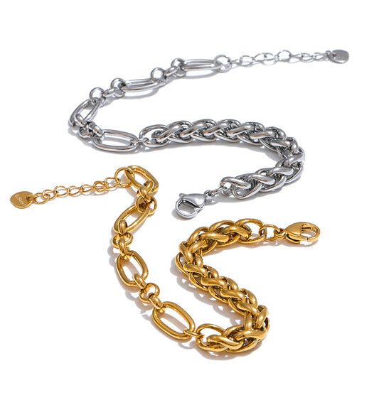 Edelstahl Kette Armband