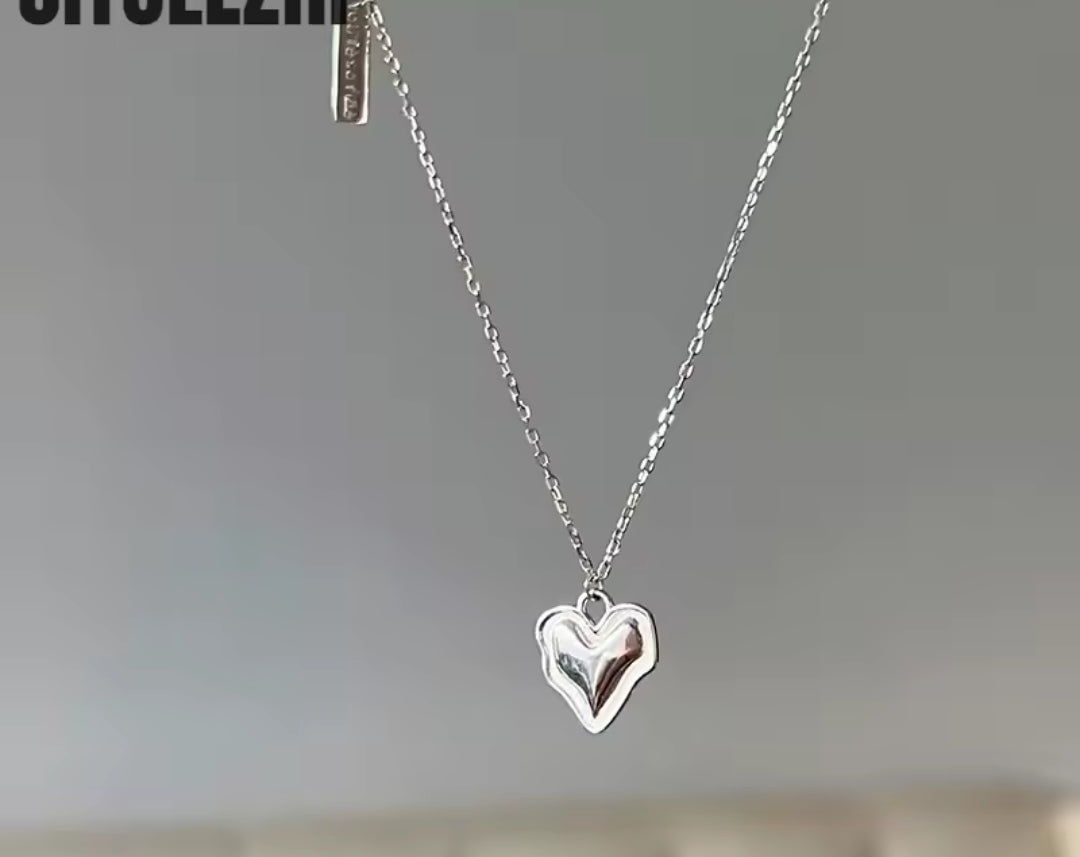 925 Sterling Silber Herz Anhänger