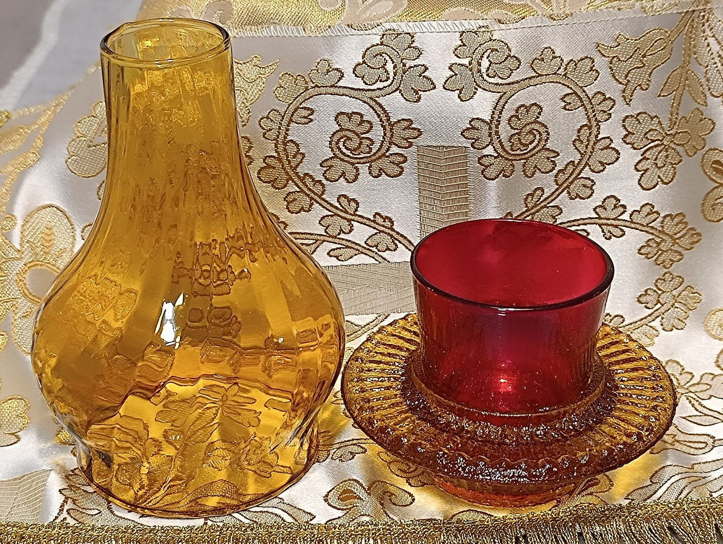 Kandelaber Glas "Margarita-Honey"