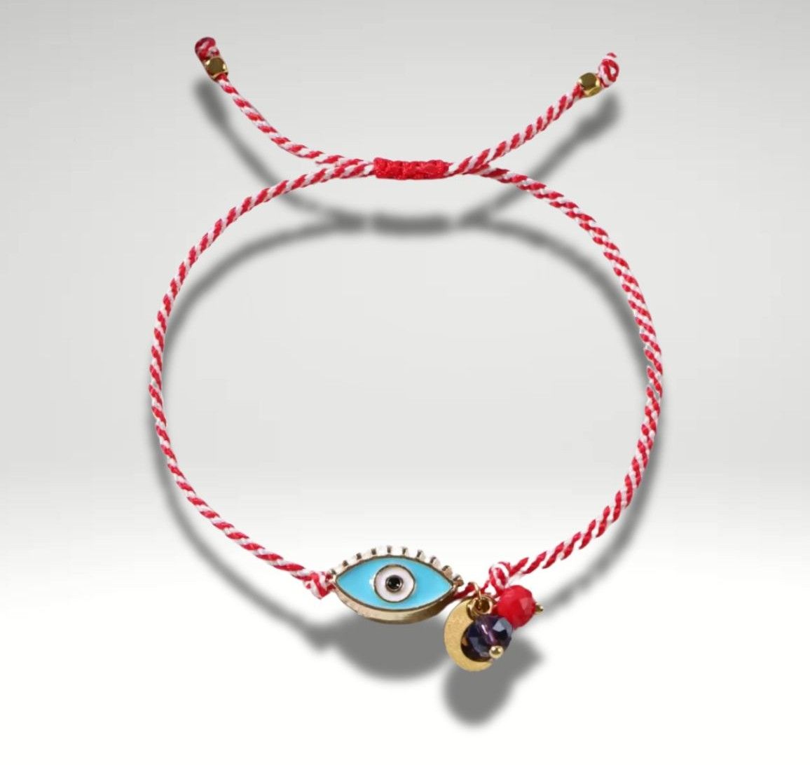 Martaki-Auge-Griechisches verstellbares Armband