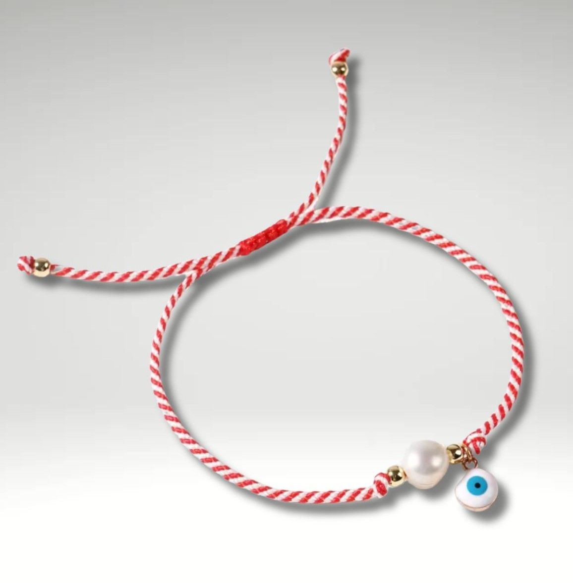 Martaki-Auge-Griechisches verstellbares Armband 2