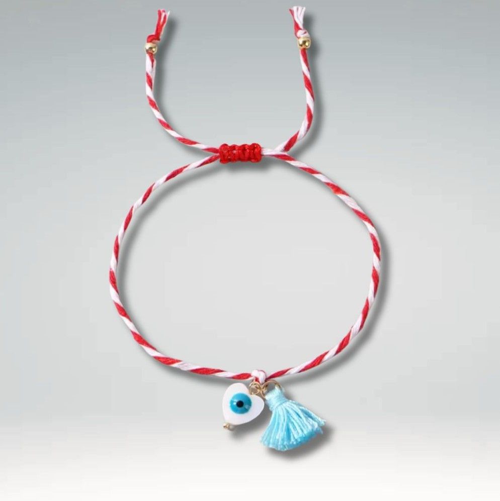 Martaki-Herz-Griechisches verstellbares Armband