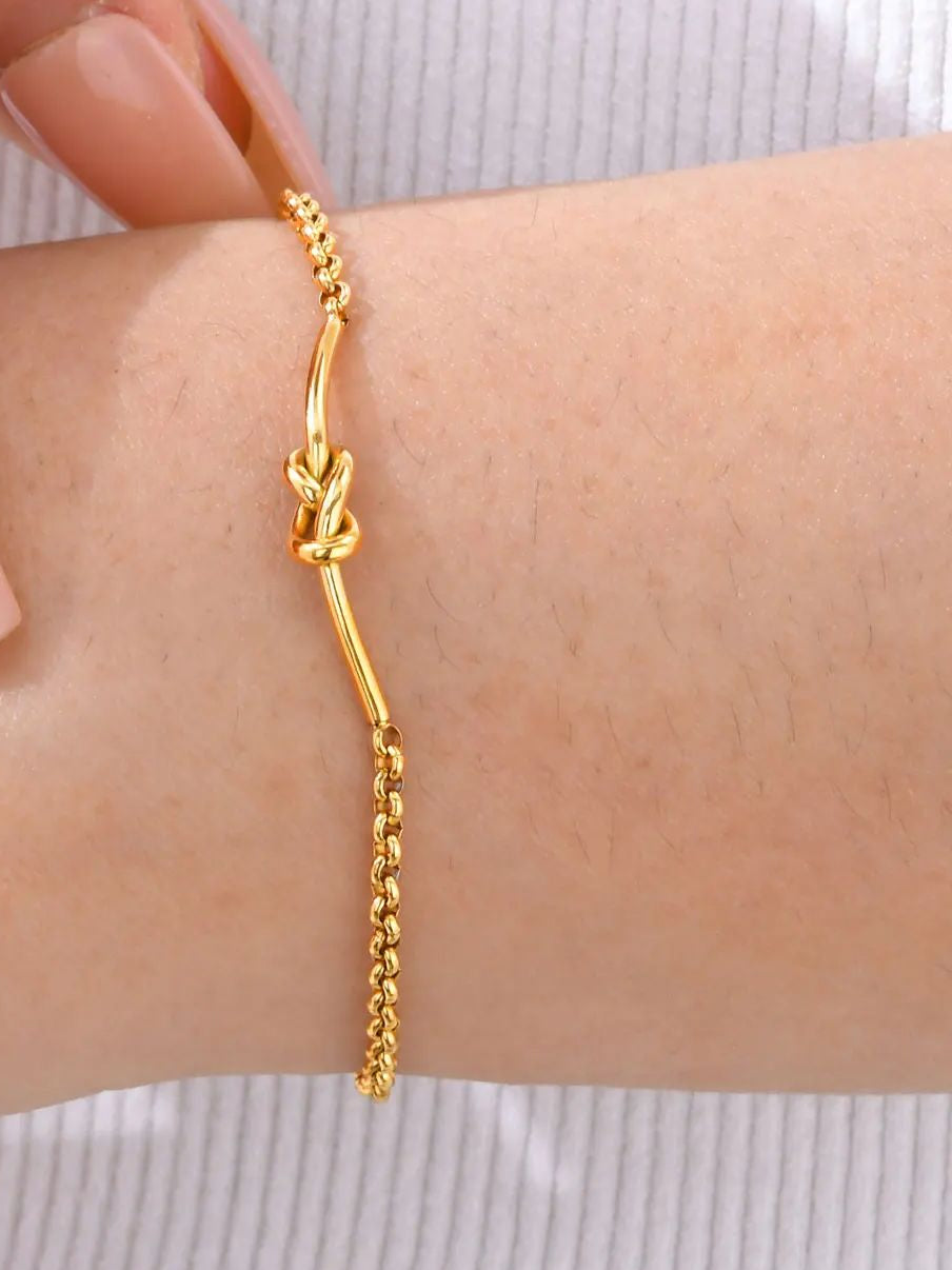 Knote Edelstahl Armband