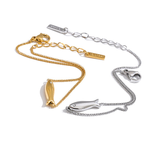 Edelstahl Fisch Armband