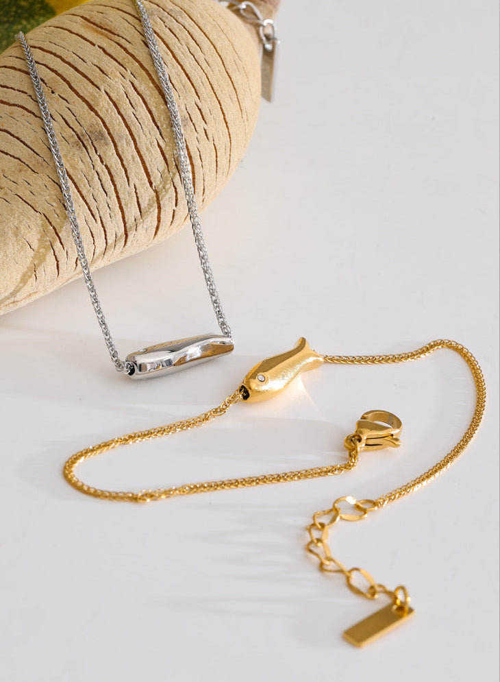 Edelstahl Fisch Armband