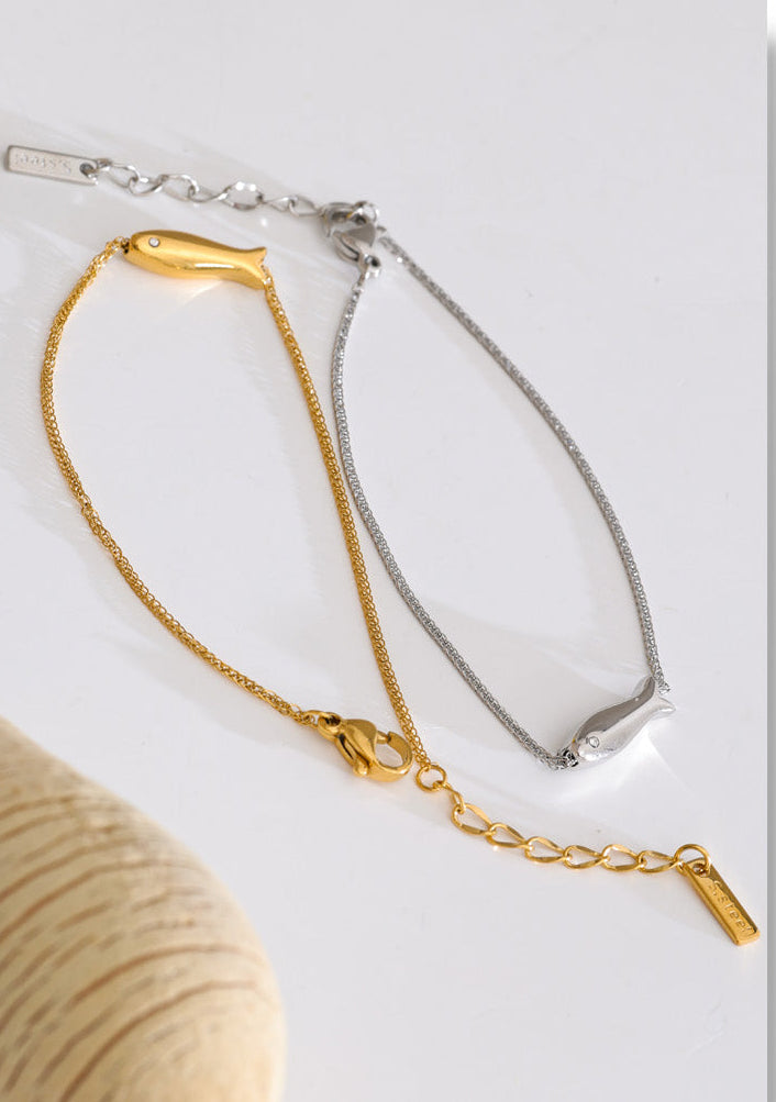 Edelstahl Fisch Armband