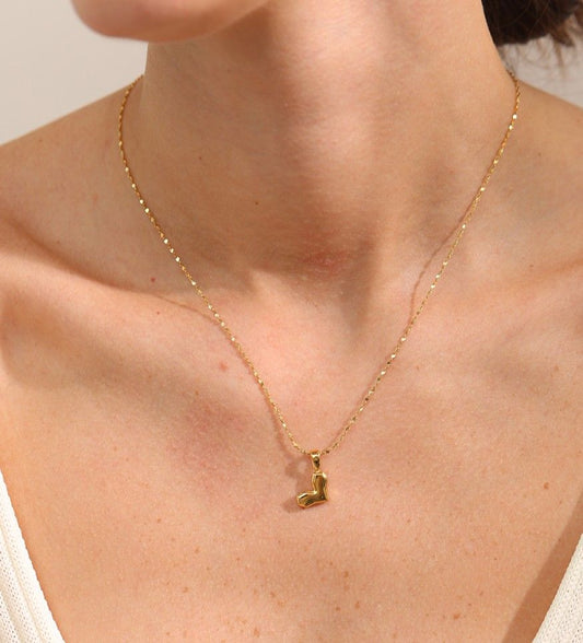 316L Edelstahl Herz Anhänger