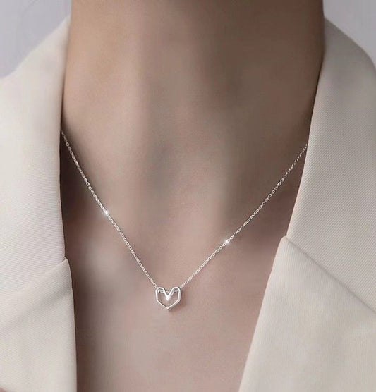 925 Sterling Silber  Herz Anhänger