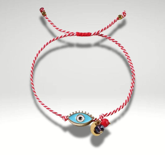 Martaki-Auge-Griechisches verstellbares Armband