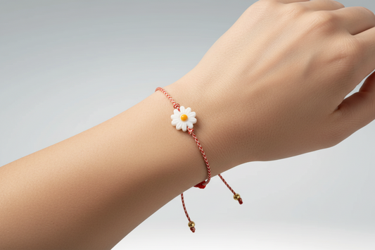 Martaki-Gänsenblümchen-Griechisches verstellbares Armband