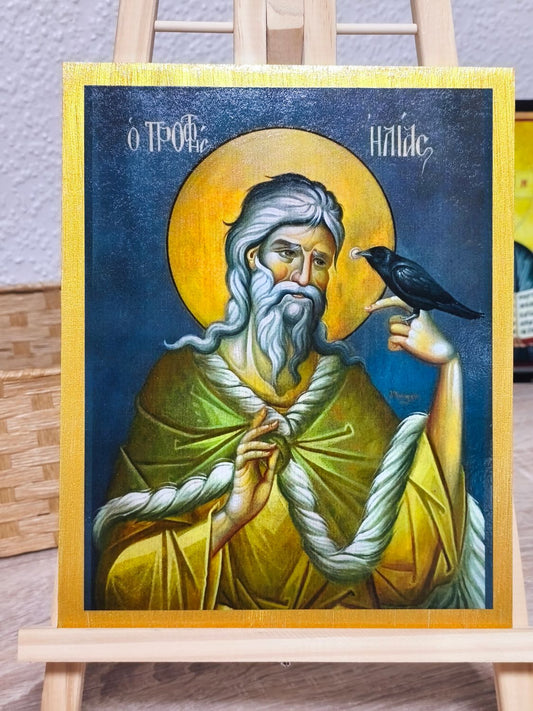 Ikone „Prophet Elias (Elias der Prophet)