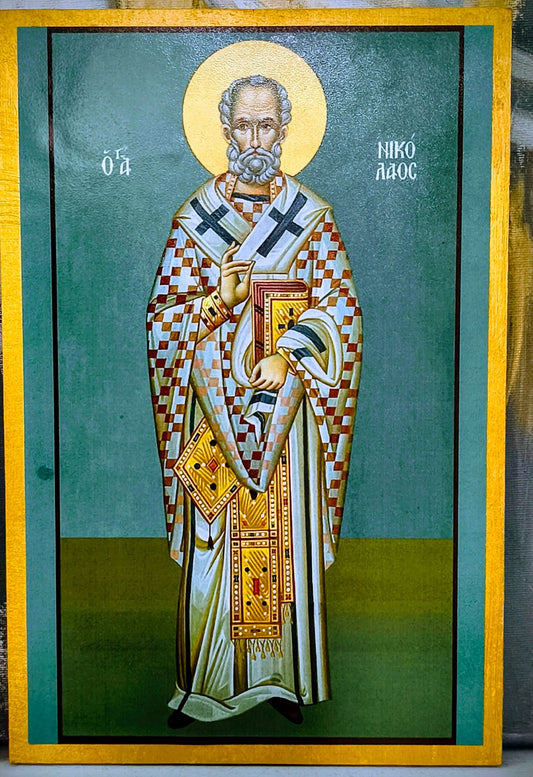 Ikone „Heiliger Nikolaus“ – 20x30 cm
