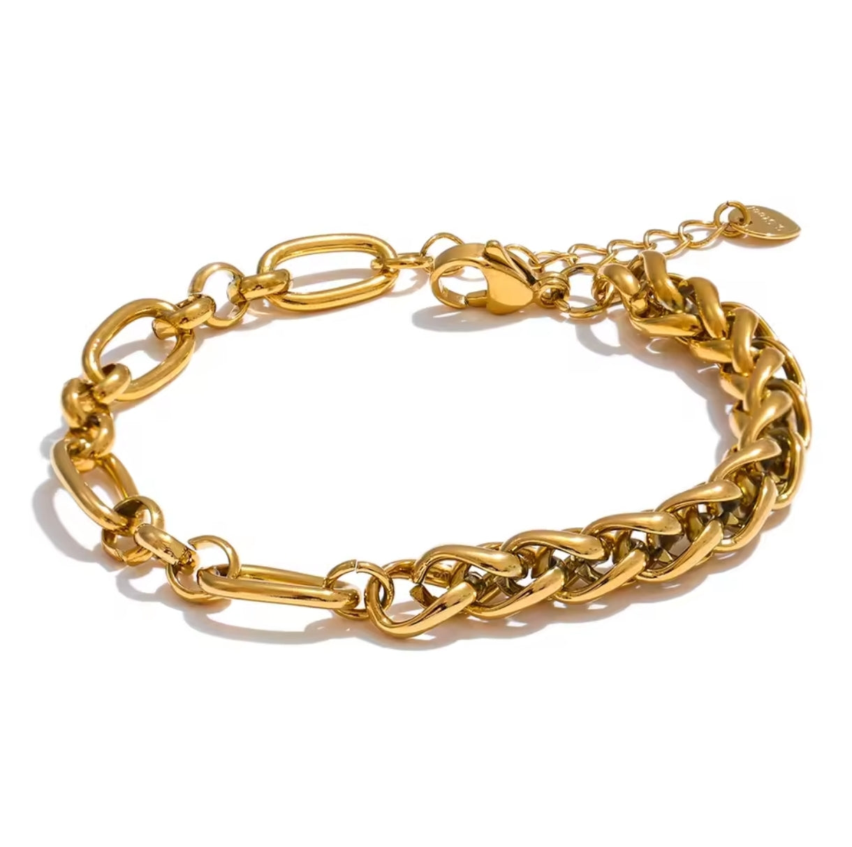 Edelstahl Kette  Armband