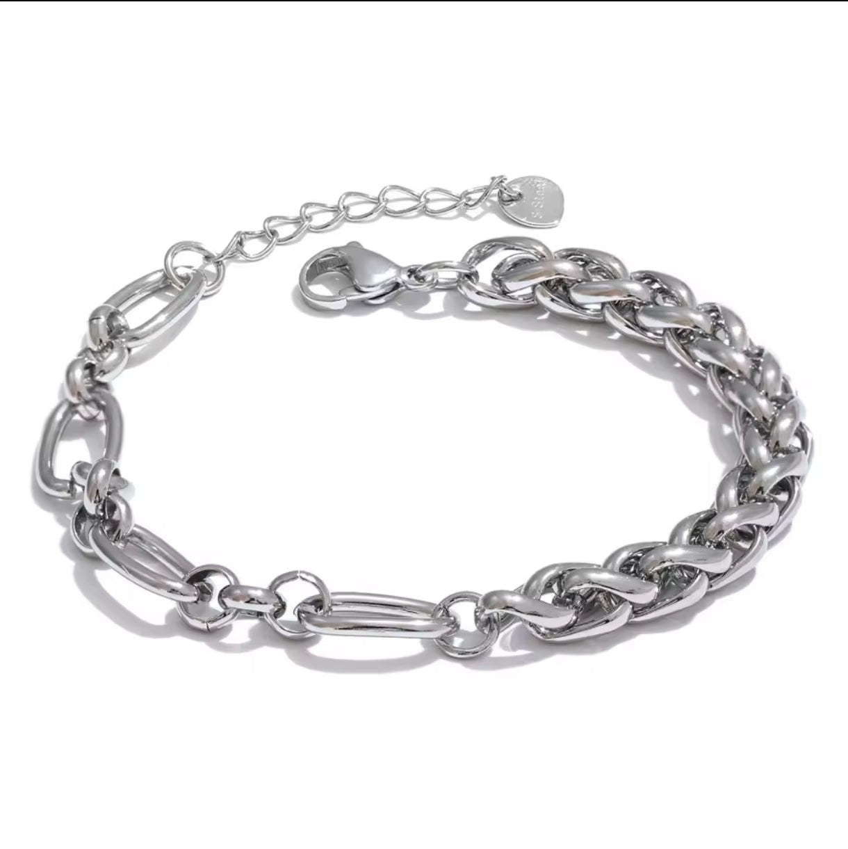 Edelstahl Kette  Armband