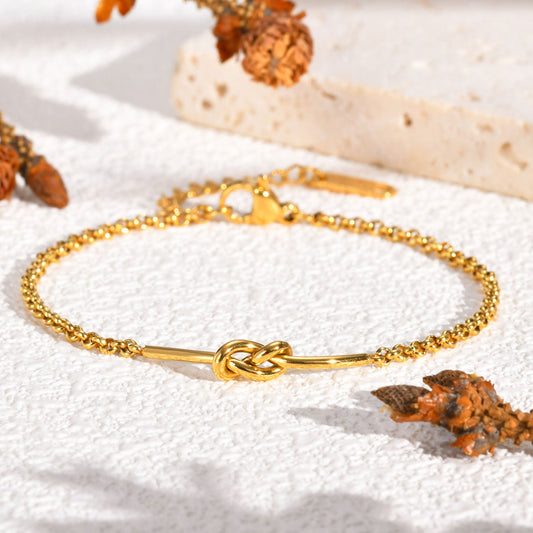 Knote Edelstahl Armband