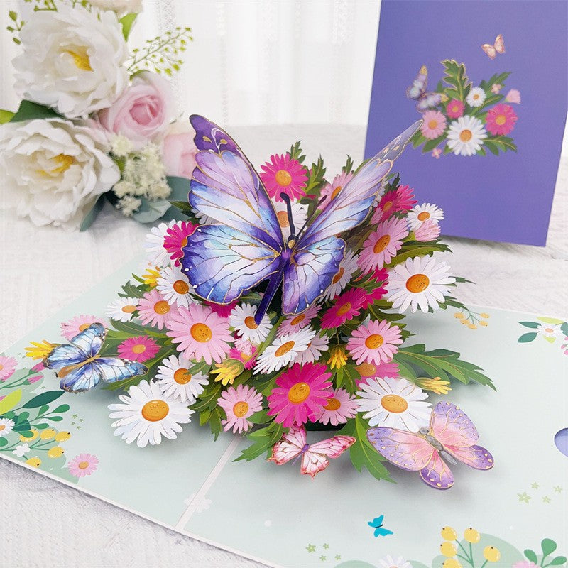 3D Schmetterling Pop-up Grußkarte 1