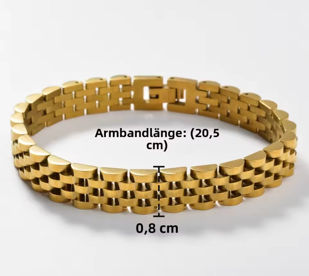 Edelstahl-Armband Unisex