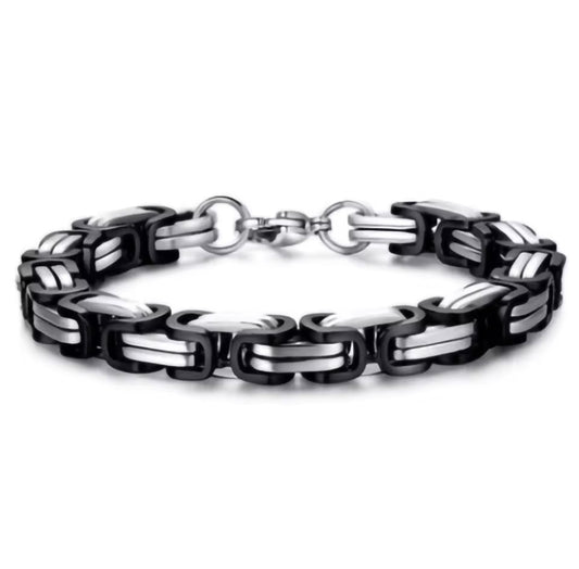 8mm Gliederkette  Männer Armband